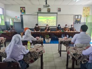 Tim Penkum Kejatisu Penyuluhan Hukum di SMAN 16 Medan