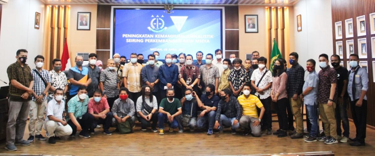 Kajati Sumut Buka Pelatihan dan Peningkatan Jurnalis Forwaka 1 Forwaka