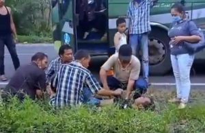 Viral, Sopir ALS Pingsan Lalu Tewas Saat Mengemudi Bus Penuh Penumpang
