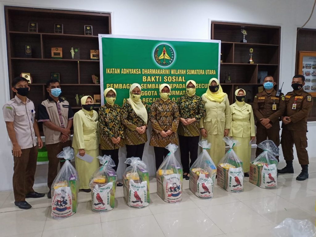 IAD Sumut dan Kejatisu Gelar Baksos Jelang Idul Fitri 1442 H