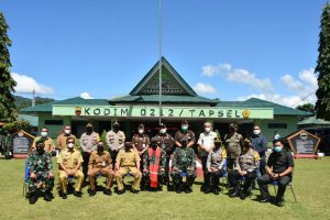 Cek Pelaksanaan PPKM, Kasdam I/BB Kunjungi Wilayah Kodim 0212/TS