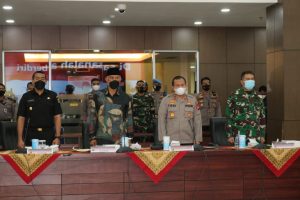 Danrem 032 Ikuti Diskusi Peran Ulama dan Organisasi Keagamaan Dalam Pengendalian Covid-19