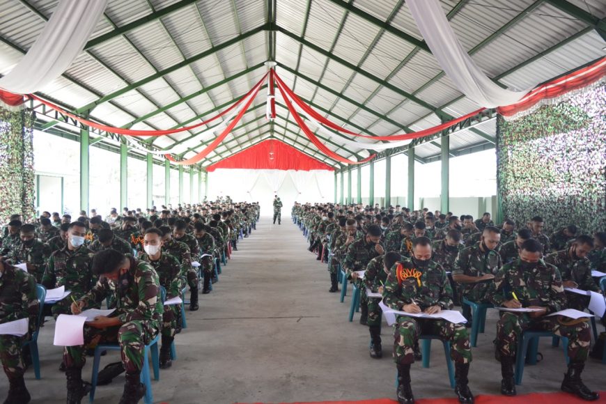 Litpers Batalyon Arhanud 11/WBY dalam Rangka Satgas Pam Rahwan Maluku 3 Litpers