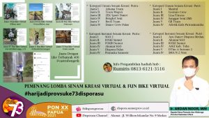 Sambut HUT Provsu Ke-73 2021, Arkanas Team dan Mantul Juarai Senam Kreasi Secara Virtual