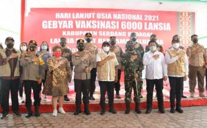 Pangdam I/BB: Ingin Sehat Bersama Anak Cucu, Yuk Ikuti Vaksinasi Lansia