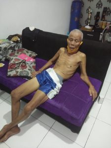 Kondisi Mantan Pelatih Tinju Sumut, Amir Hasan Siregar Memprihatinkan