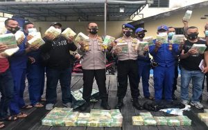 Polres Tanjungbalai Gagalkan Penyelundupan 57 Kg Sabu dari Malaysia
