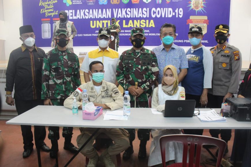 Pangdam I/BB Apresiasi Forkopimda Inhil Gelar Serbuan Vaksinasi 2 IMG 20210605 WA0133