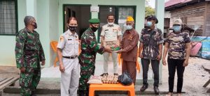 Para Veteran Bersyukur Dapat  Tali Asih dari Kababinminvetcaddam I/BB