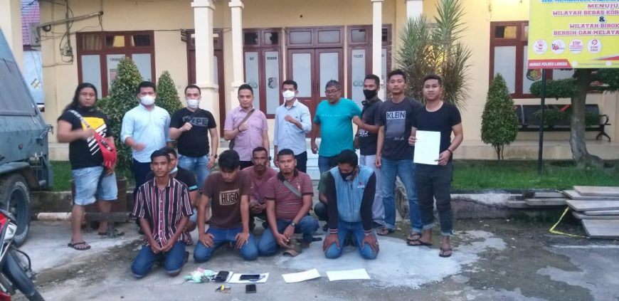 Pungli di Hutan Mangrove Langsa, 7 Jukir Diamankan Polisi