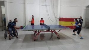 Atlet Difabel Sumut Try Out dengan Atlet Non Difabel Nasional