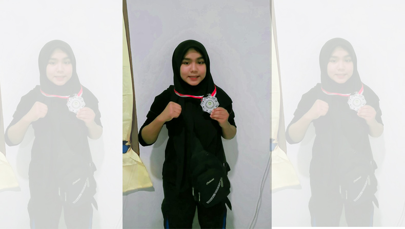 Nona Baby Cantikha, Berharap Lolos ke PPLP Sumut dari Tinju Putri