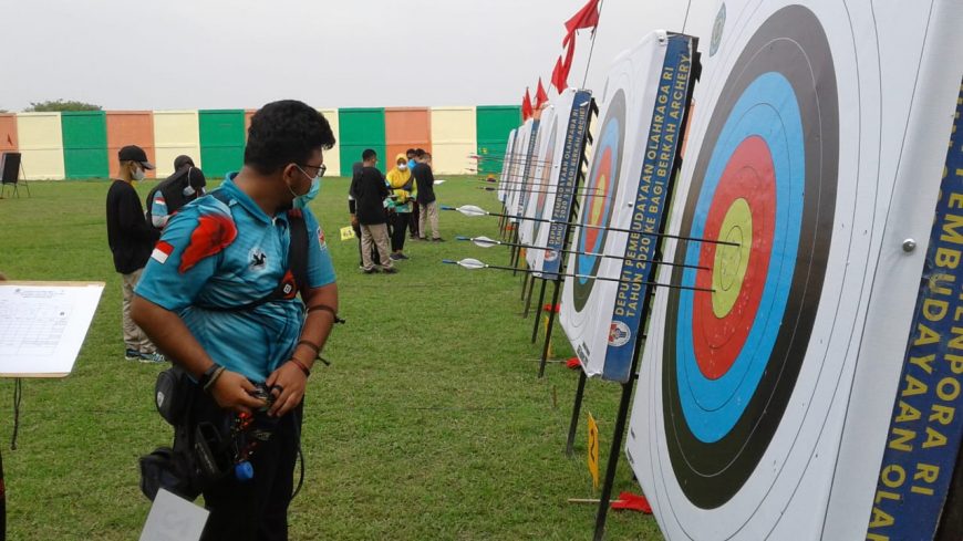 Pelaksanaan Seleksi Atlet Panahan Sumut Terapkan Prokes