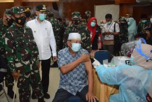 Pangdam I/BB; Yakinkan Vaksinasi Massal dan Penerapan PPKM Kota Dumai Maksimal