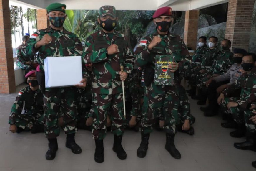 Pangdam I/BB Kunjungi Satgas Pamops Pulau Berhala 2 Pulau Berhala
