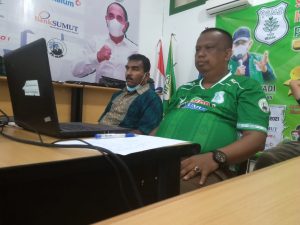 PSMS Medan Sampaikan 5 Poin Penting Pada Rapat Virtual PSSI