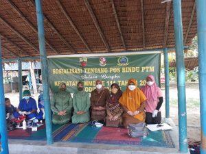 Satgas TMMD Kodim 0204/DS Sosialisasi Pos Bindu PTM