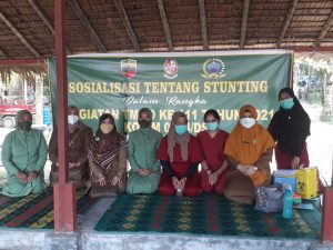 TMMD Kodim 0204/DS, Warga Desa Mabar Diberikan Pengetahuan Tentang Stunting