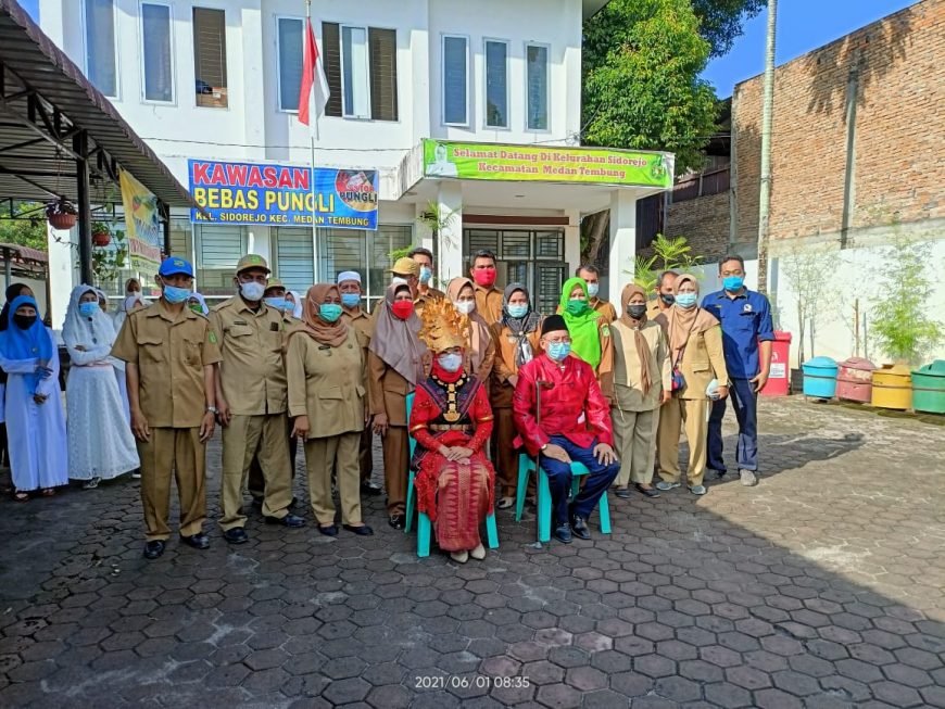 Peringati Hari Lahir Pancasila, TMP Medan Bersama Warga Sidorejo Gelar Upacara