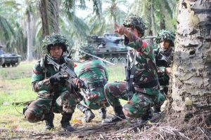 Yonkav 6/NK Gelar Latihan Taktis Tingkat Pleton