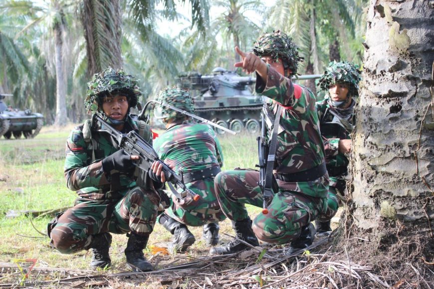 Yonkav 6/NK Gelar Latihan Taktis Tingkat Pleton