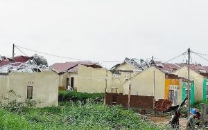 80 Rumah Rusak Diterjang Puting Beliung di Pancurbatu