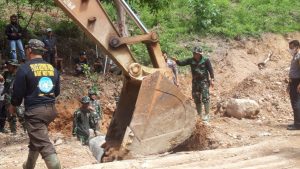 Dandim 0306/50 Kota Pantau Pekerjaan Di Lokasi TMMD/N ke 111
