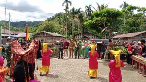 Danrem 032/wbr Tinjau Lokasi TMMD/N ke 111 di Nagari Talang Maur