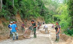 Demi Rakyat, Satgas TMMD Kodim 0204/DS Siap Korban Waktu dan Tenaga