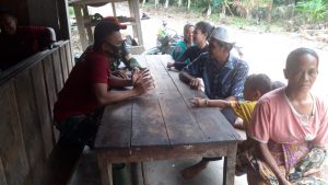 Satgas TMMD/N Kodim 0306/50 Kota Ajak Masyarakat Sadar Akan Pentingnya Kebersihan Ditengah Pandemi Covid-19