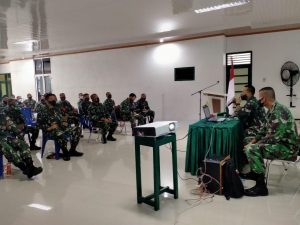 Dandim 0311/Pessel Berikan Jam Komandan