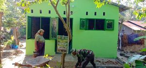 Rehab RTLH, Kerja Nyata Satgas TMMD 111 Kodim 0204/DS Bantu Kehidupan Warga Pra Sejahtera