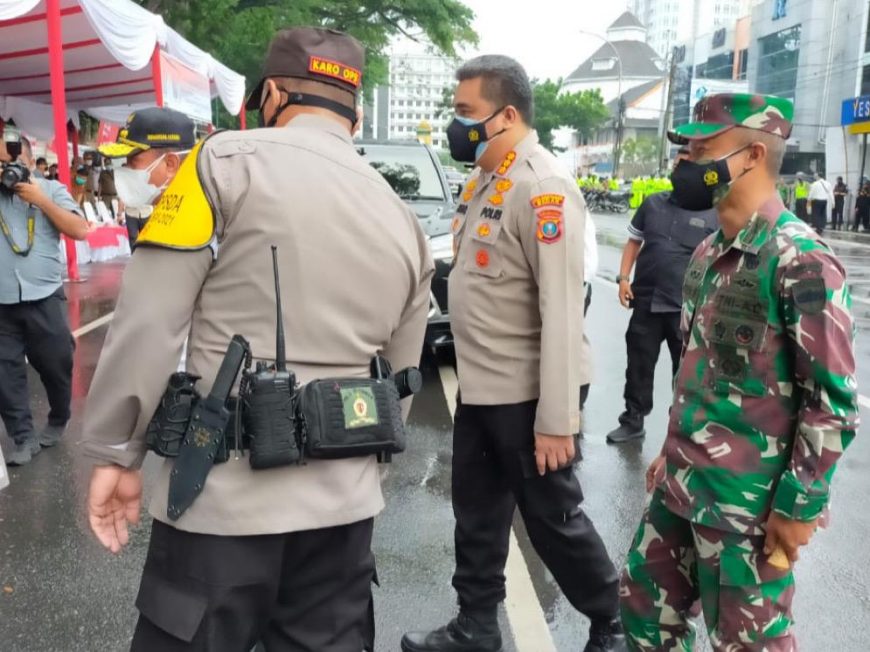 Kodam I/BB Siap Dukung Penerapan PPKM Darurat di Medan 2 IMG 20210712 WA0334