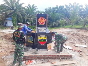 Tugu TMMD 111 Kodim 0204/DS, Wujud Kemanunggalan TNI-Rakyat dalam Sinergi Membangun Negeri