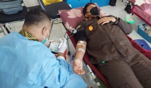 Hari Bakti Adhyaksa ke-61, Kejari Aceh Tamiang Gelar Donor Darah