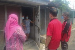 Ketua DPRD Medan Semangati Warga Jalani Isolasi