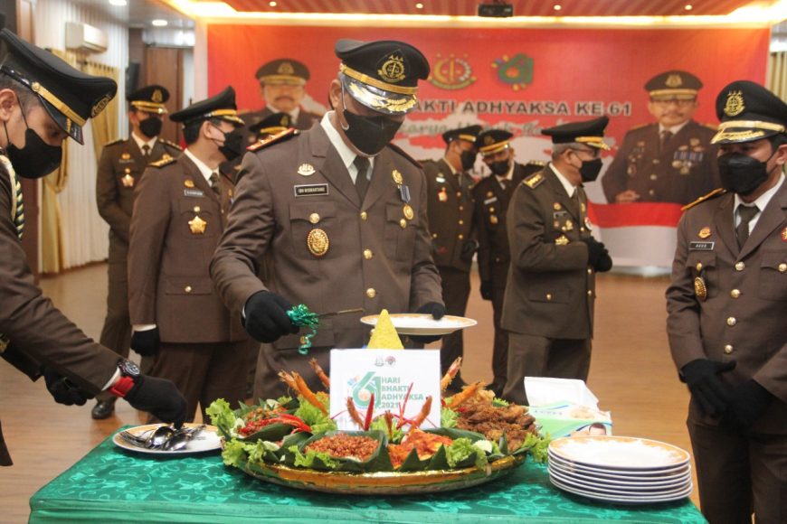 Kejati Sumut Peringati HBA ke-61 Secara Virtual