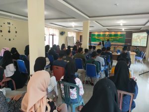 Anggota Satgas TMMD Gelar Penyuluhan Wawasan Kebangsaan