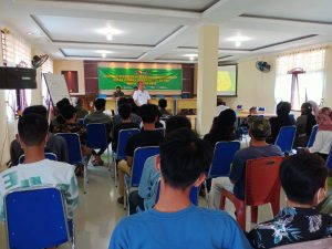 Anggota Satgas TMMD/N ke 111 Selenggarakan Penyuluhan Narkoba