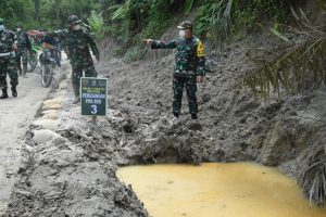 Tim Wasev Mabesad Tinjau Sasaran Fisik TMMD 111 Kodim 0204/DS