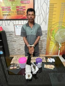 Pemilik 408 Gram Ganja Diciduk Polisi