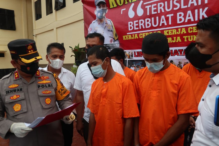 Polres Batubara Ungkap 7 Kasus Tindak Kejahatan Pencurian 5 2 1 4