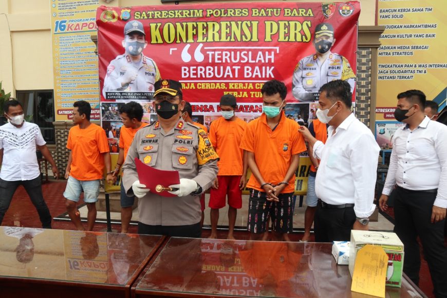 Polres Batubara Ungkap 7 Kasus Tindak Kejahatan Pencurian 2 2 4
