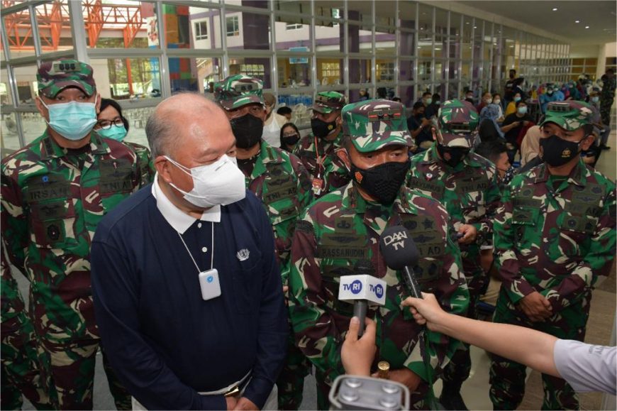 Pangdam I/BB Apresiasi Kepedulian Yayasan Budha Tzu Chi Medan Atasi Pendemi Covid-19 2 IMG 20210804 WA0277