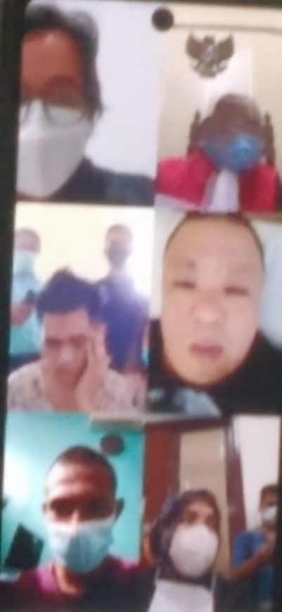 Setelah Divonis Kasus Penculikan dan Pembunuhan, Handi Kembali Disidangkan Perkara Judi Online 2 IMG 20210805 WA0085