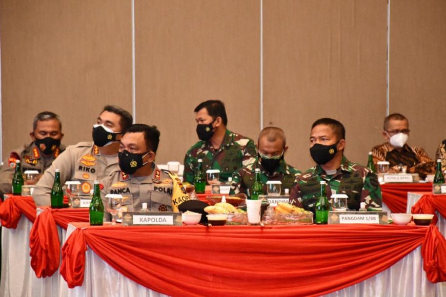 Panglima TNI dan Kapolri Kaji Lebih Detail Penanganan Covid-19 di Sumut