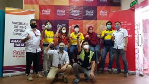 Coca-Cola Europacific Partners Indonesia Jalankan Program Vaksinasi Gotong Royong di Medan