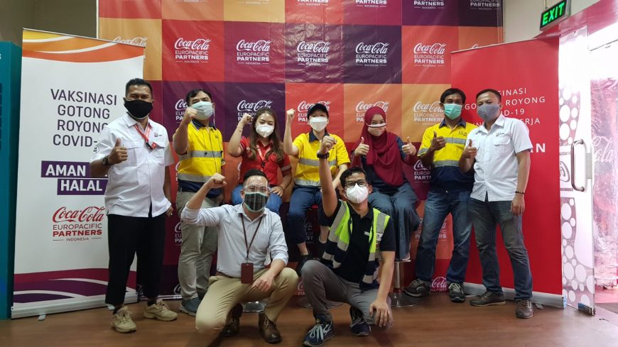 Coca-Cola Europacific Partners Indonesia Jalankan Program Vaksinasi Gotong Royong di Medan