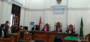 Zoom Ruang Sidang 2 PN Medan Tak Berfungsi Saat Persidangan Berlangsung