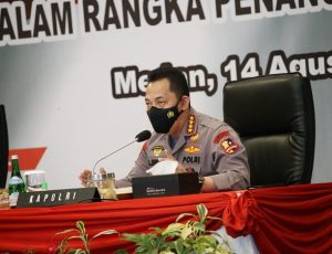 Kapolri Imbau Warga Medan Terpapar Covid-19 Jalani Isoter
